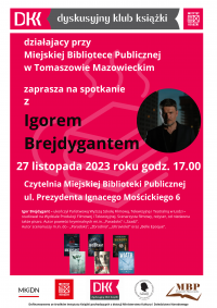 Najchętniej ekranizowany autor kryminałów w tomaszowskiej bibliotece!